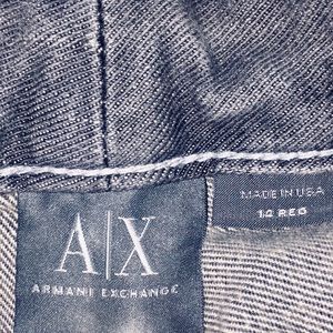 Armani Exchange ladies skin jeans